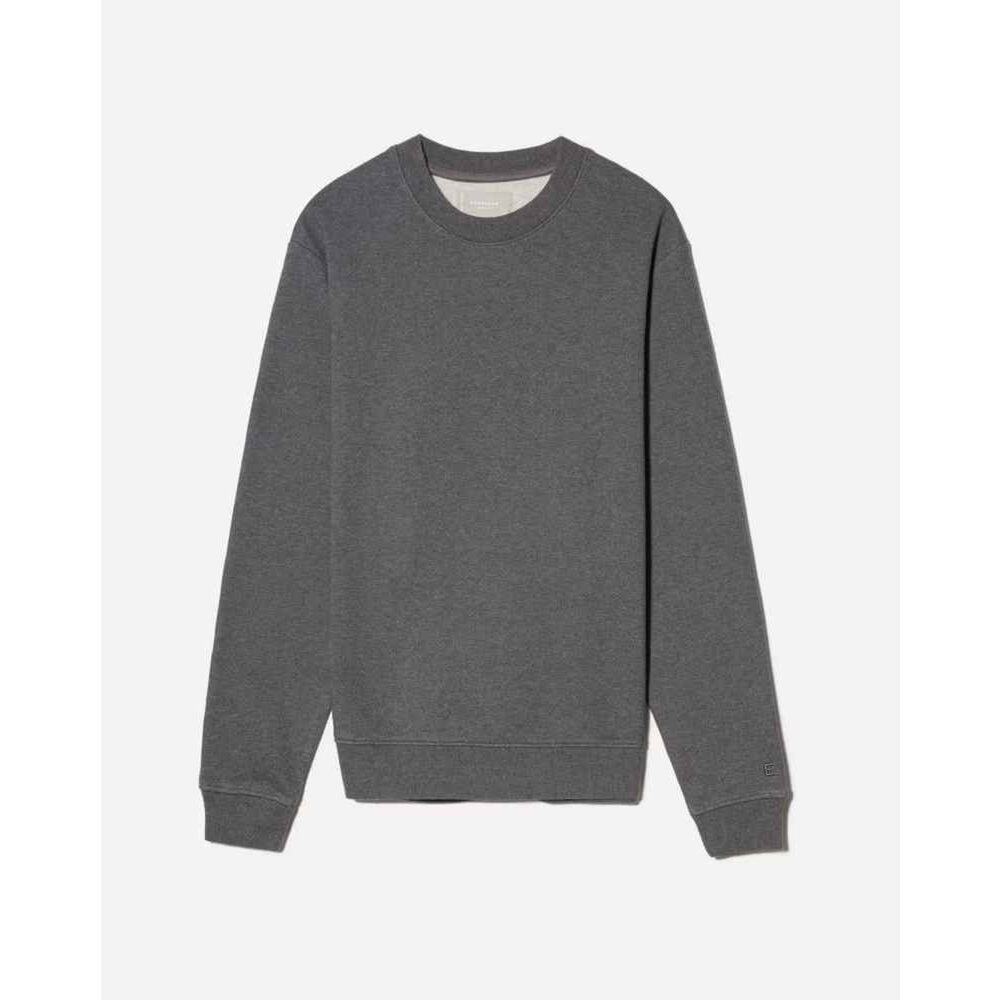 Everlane The Track Crewneck Sweatshirt Dark Heather Gray Mens S NWT